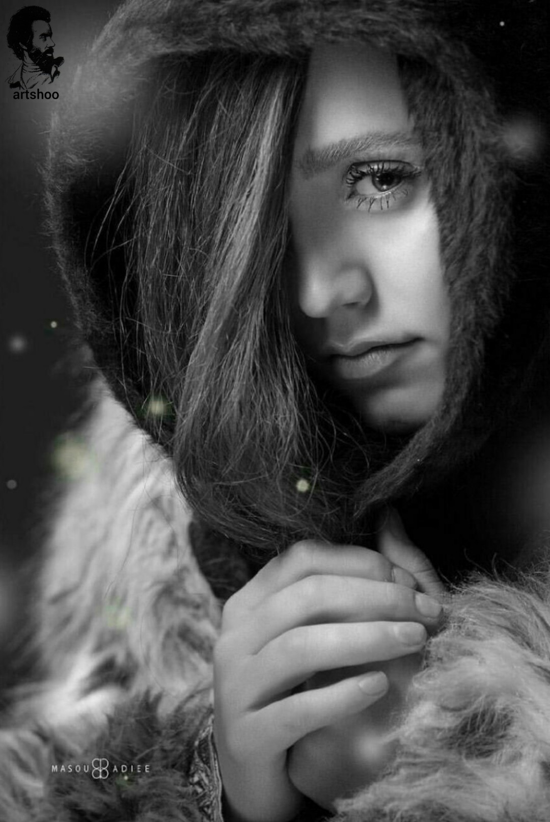 مدل سیاه قلم اورژینال